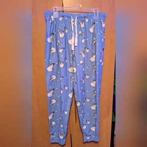 Snowman Pyjama bottoms